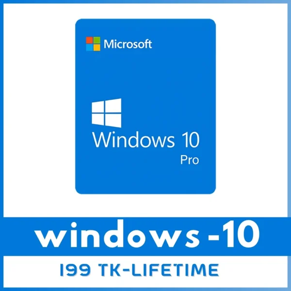 Windows 10 Pro – Fully Activated (Lifetime License)