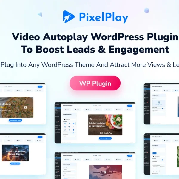 PixelPlay – Video Autoplay WordPress Plugin