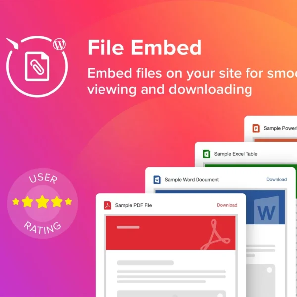 WordPress File Embed – Viewer Plugin